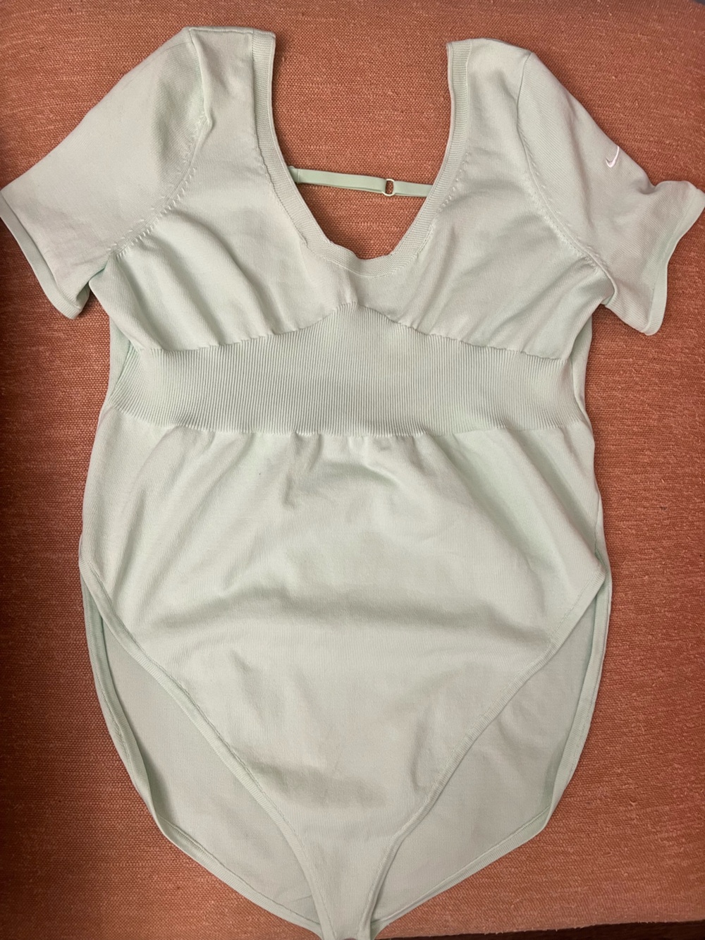 Nike Mint Green One-Piece Bodysuit knit XL